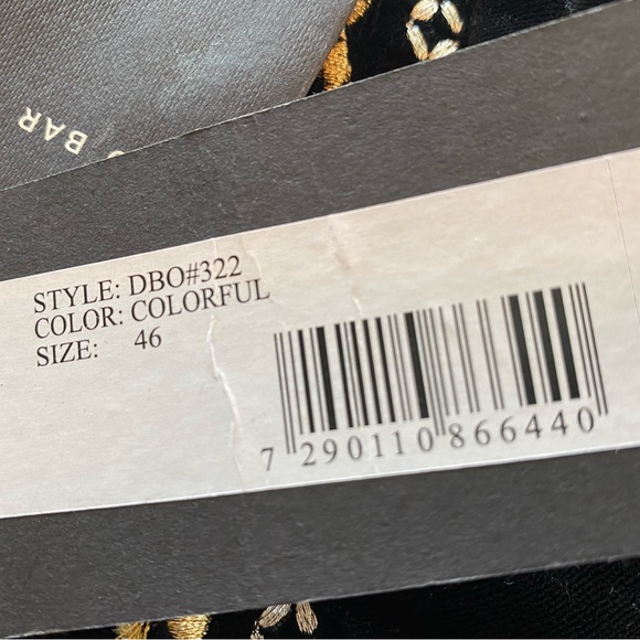 Dodo Bar Or colorful velvet mini New/ Never Worn - Picture 4 of 6